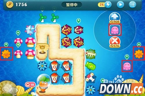 保卫萝卜深海13攻略金萝卜布阵图