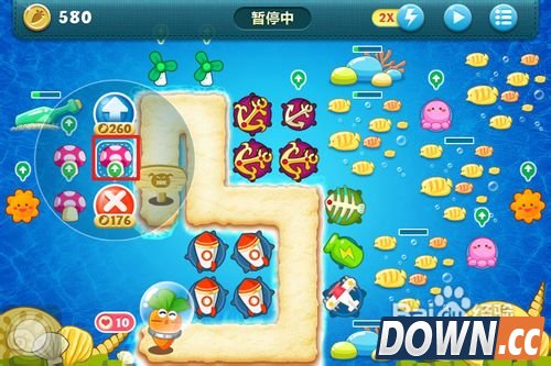 保卫萝卜深海13攻略金萝卜布阵图