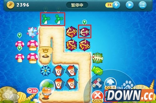 保卫萝卜深海13攻略金萝卜布阵图