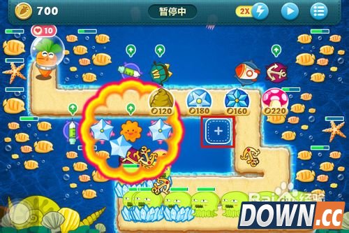 保卫萝卜深海14攻略金萝卜布阵图