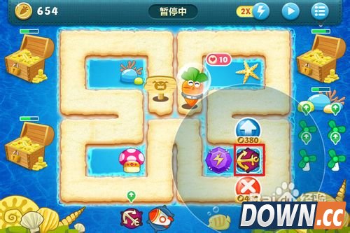 保卫萝卜深海第15关金萝卜攻略