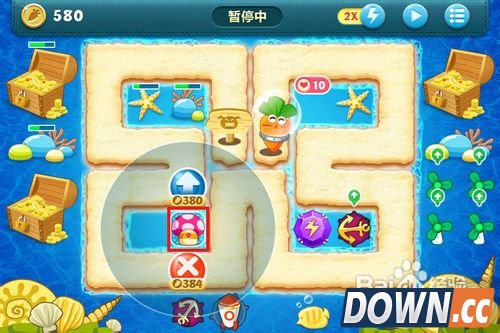 保卫萝卜深海第15关金萝卜攻略