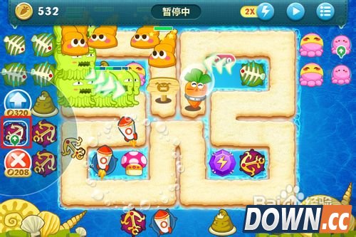 保卫萝卜深海第15关金萝卜攻略