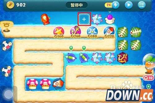 保卫萝卜深海16攻略金萝卜布阵图