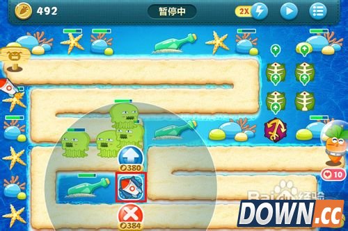 保卫萝卜深海16攻略金萝卜布阵图