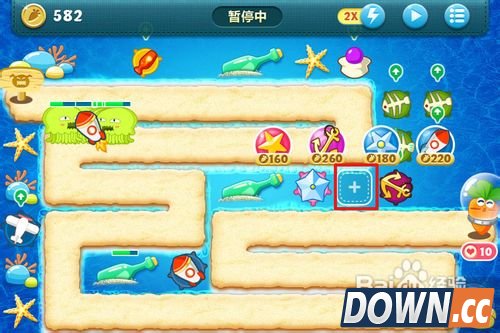 保卫萝卜深海16攻略金萝卜布阵图