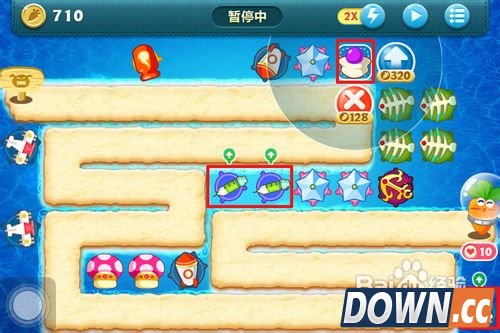 保卫萝卜深海16攻略金萝卜布阵图