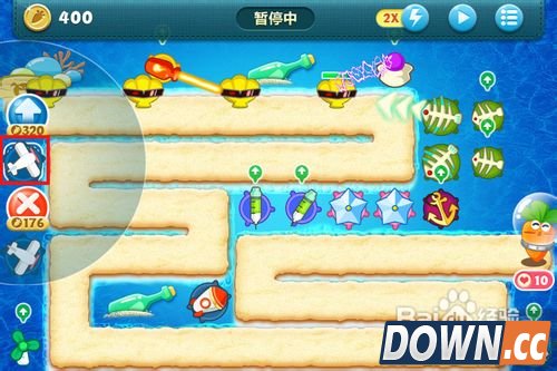 保卫萝卜深海16攻略金萝卜布阵图