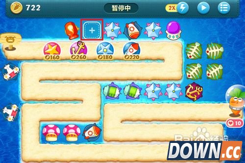 保卫萝卜深海16攻略金萝卜布阵图