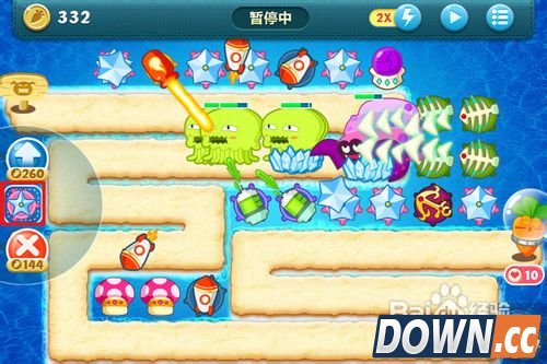 保卫萝卜深海16攻略金萝卜布阵图