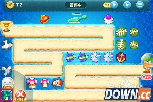 保卫萝卜深海16攻略金萝卜布阵图