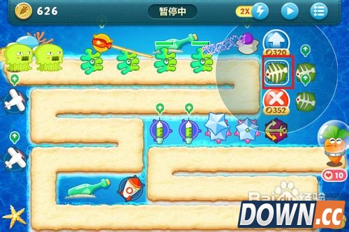 保卫萝卜深海16攻略金萝卜布阵图