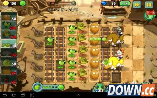 植物大战僵尸2狂野西部坚不可摧第三天