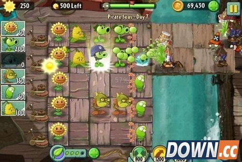 植物大战僵尸2海盗港湾第七天