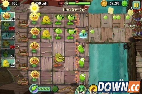 植物大战僵尸2海盗港湾第七天