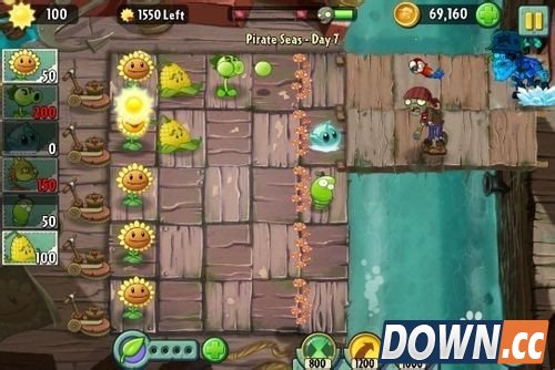 植物大战僵尸2海盗港湾第七天