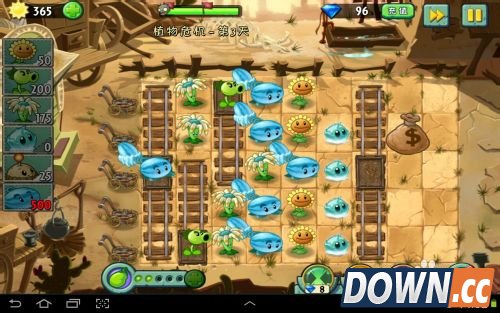 植物大战僵尸2狂野西部植物危机第三天