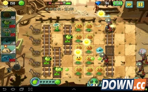 植物大战僵尸2狂野西部植物危机第三天