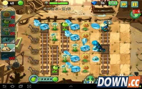 植物大战僵尸2狂野西部植物危机第三天