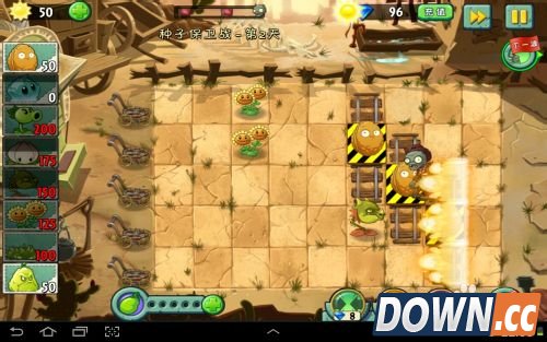 植物大战僵尸2狂野西部种子保卫战第二天
