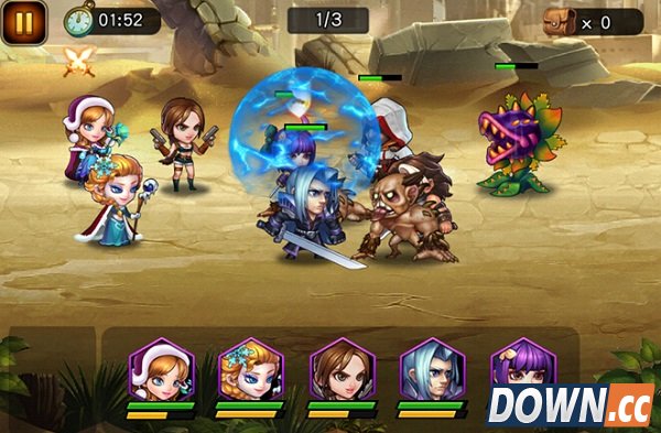 《英雄总动员》：萌萌的Q版动作卡牌