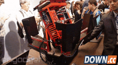 狂霸酷拽的变形金刚机箱 台北电脑展正式亮相