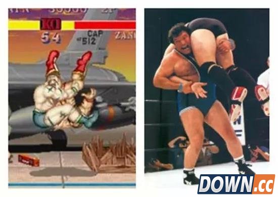 《街霸2》中人物场景原型