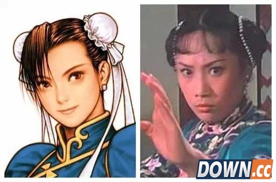 《街霸2》中人物场景原型