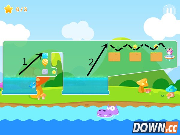 《小鱼飞飞》勇闯难关 涟漪森林完美通关全解