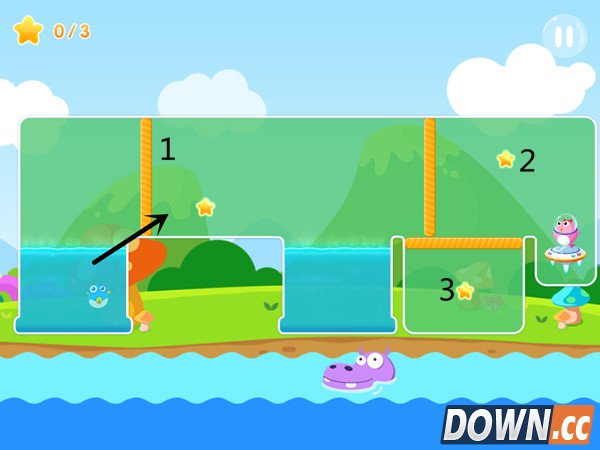 《小鱼飞飞》勇闯难关 涟漪森林完美通关全解