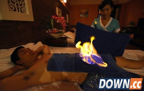 世界上最怪异的按摩