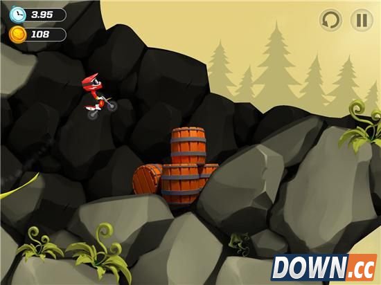 《前进吧摩托》评测：翻山越岭勇夺冠军