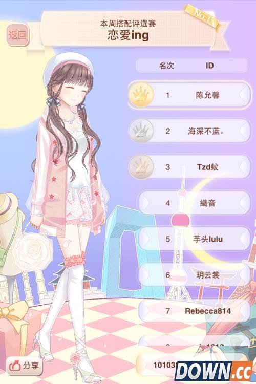 暖暖环游世界恋爱ing评选赛怎么搭配 高分超前排图鉴