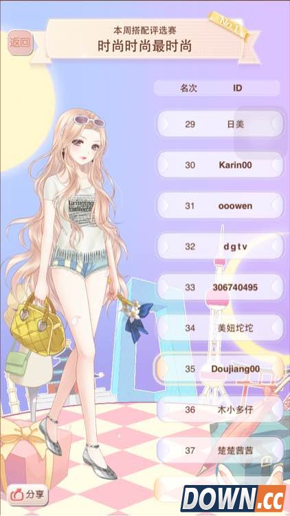 暖暖环游世界评选赛时尚时尚最时尚高分搭配图鉴