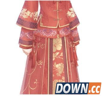 暖暖环游世界红妆牡丹裙子