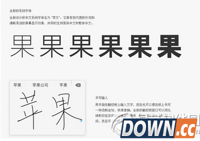 ios8安装苹方和san francisco教程