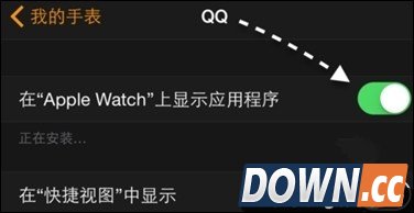 手机qq显示apple watch在线