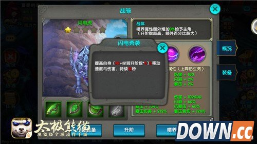 《太极熊猫》战骑闪电虎