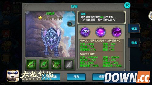 《太极熊猫》战骑闪电虎