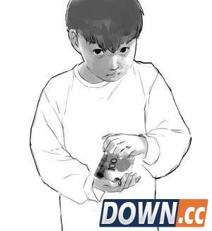 14岁少年在网吧存一万元