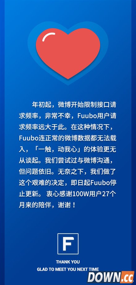 新浪微博发送助手Fuubo今日宣布停止更新