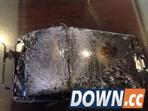 iPhone 6发生爆炸 机主差点毁容