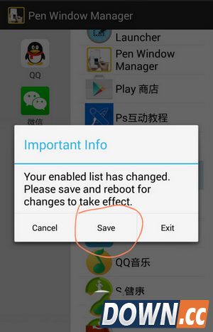 galaxy note3如何多窗口运行第三方app