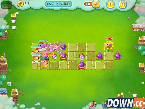 《花儿与少年》绿地主题第4关攻略