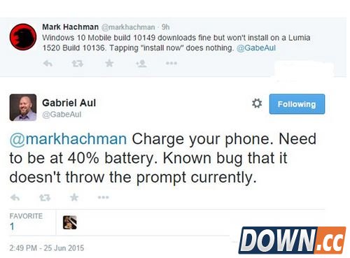 win10手机预览版10149点击安装没有反应
