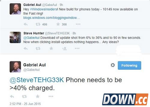win10手机预览版10149点击安装没有反应