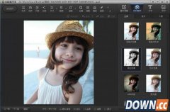 怎样用光影魔术手更换背景图片
