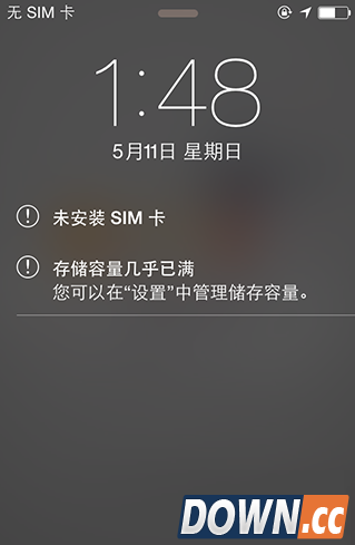 ios8.3越狱显示“存储容量几乎已满”怎么办