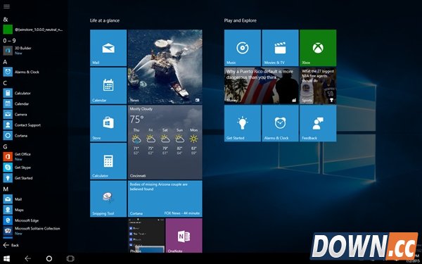 Windows 10预览版10162图赏