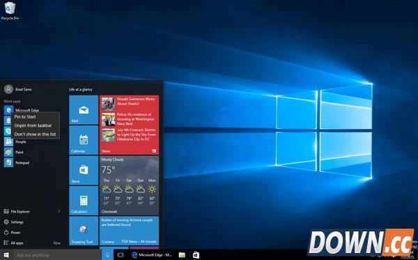 Windows 10预览版10162图赏